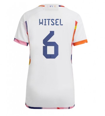 Belgia Axel Witsel #6 Bortedrakt Kvinner VM 2022 Kortermet